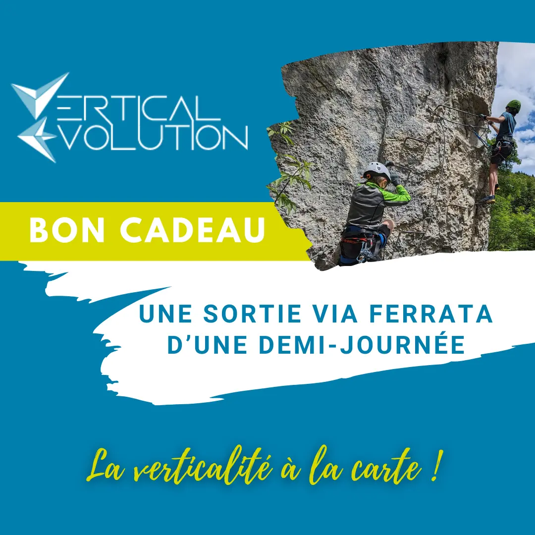 Bon cadeau Demi-journée Vertical Evolution
