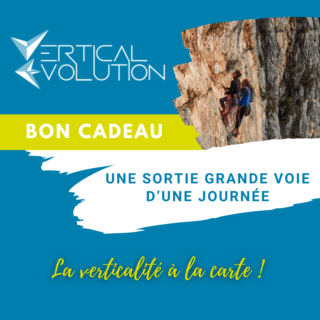 Bon cadeau Sortie Grandes Voies Vertical Evolution